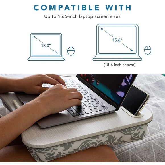 Portable Lap Desk with Pillow Cushion - Picture 5 of 6